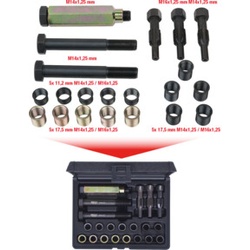 KS Tools THREADfix Reparatur-Satz M14x1,25 f.Zündkerzen,21-teilig