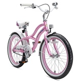 Bikestar Cruiser 20 Zoll  RH 29 cm rosa