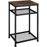 Tectake York Braun MDF 45,5 x 36 x 75,5 cm