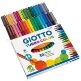Giotto Turbo Color 36 St. farbsortiert