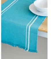 Barrydale Hand Weavers Tischläufer TEAL
