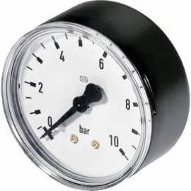 Grundfos Manometer 63mm 0-10bar 1/4'' hinten