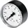 Grundfos Manometer 63mm 0-10bar 1/4'' hinten