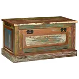 vidaXL Schuhbank 51 x 48 x 92 cm Altholz massiv / Altholz