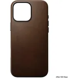 Nomad iPhone 16 Pro Max Leder Case braun