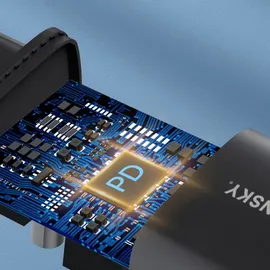 wozinsky USB-A auf USB-C 20W Adapter Schwarz
