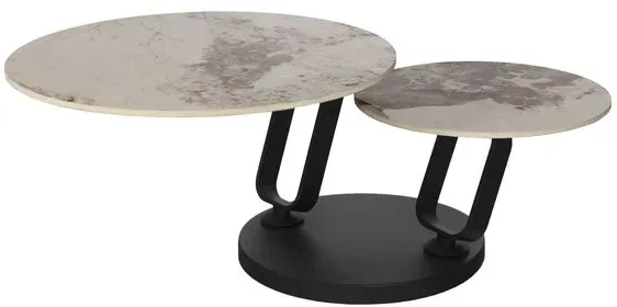 Arteca Couchtisch Pula Keramik Beige