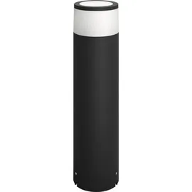 Philips Sockelleuchte Kunststoff 40,0 cm inkl. LED 350 lm schwarz