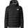 The North Face Kinder Girls Reversible Perrito Hoodie Jacke (Größe 124 , schwarz)
