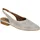 Everybody Brunilde Sling Pumps grau silber Glitzer für Damen, grau, Größe 39 1⁄2 EU