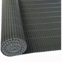 Estexo Sichtschutzmatte 140 x 500 cm grau PVC
