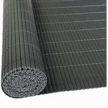 Estexo Sichtschutzmatte 140 x 500 cm grau PVC