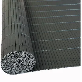Estexo Sichtschutzmatte 140 x 500 cm grau PVC