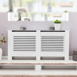 KADIMA DESIGN Heizkörperverkleidung WL5,746 Weiß Matt Lackiert 152x83x19 cm