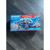 Playmobil 71716 Polizeibus mit Strassensperre, Edeka, Action Heroes