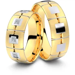 Trauringe Speyer 333er Gelb-/Weiflgold - 0700