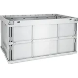 Alutec Faltbox ohne Deckel, 600 x 320mm Grau