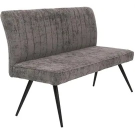 Mendler Sitzbank HWC-K16 Grau-Braun 160 x 40 x 48 cm