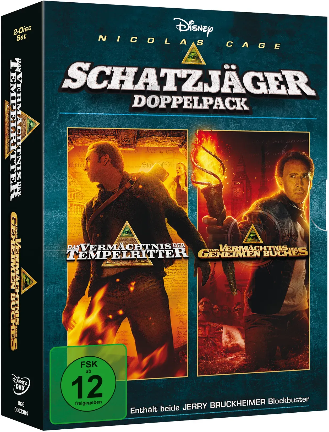 Das Vermächtnis Der Tempelritter / Das Vermächtnis Des Geheimen Buches (DVD)