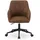 dubi möbel Bürostuhl Braun, Textil, 61x83x64 cm, Arbeitszimmer, Bürostühle, Drehstühle