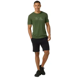 super.natural Kanulines Tee Chive/White Stone L