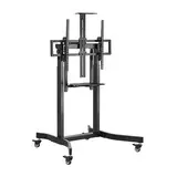 Equip Bodenstandhalter 55-100 1TFT 120kg 1Ablage schwarz lite Retail