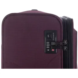 Stratic Bendigo Light Plus 4-Rollen Trolley 72 cm Laptopfach aubergine