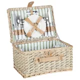 Picknickkorb CLEMENTINE Geflecht Naturfarben