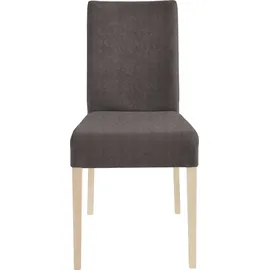 Home Affaire 4-Fußstuhl Umag Polyester braun 2er Set