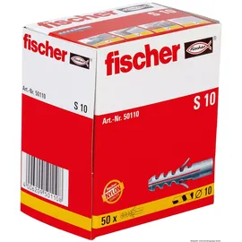 Fischer Dübel S 10 50 Stück
