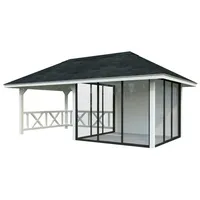 Palmako Pavillon Bianca 16,6 m2 Set 204 Slide -