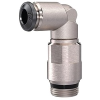 Riegler 153303-WSL146MSVUNI Winkelsteckverschraubung »universal short« lang, drhb.1/4, Schl.6,