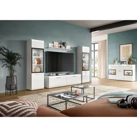 Möbel Boss Vitrine Ice 45 x 34 x 160 cm Weiß