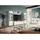 Möbel Boss Vitrine Ice 45 x 34 x 160 cm Weiß