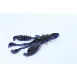 Gummiköder - D-Craw - 8.9cm - Midnight Blue dunkelblau NO SIZE