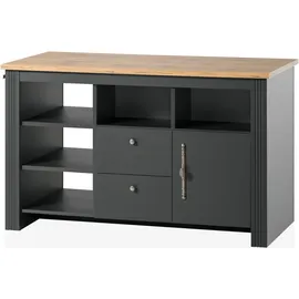 OTTO home Unterschrank KOCHSTATION KS-Westminster 150 x 68 x 92 cm Grau
