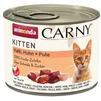 Animonda Carny Kitten Kalb, Huhn & Pute 12 x