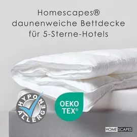 Homescapes 4-jahreszeiten-bettdecke, 230/220 cm, Super-Mikrofaser