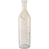 creativ home Tischvase Dekovase Marble Finish (1 St), in Flaschenform, mit Farbakzenten braun|weiß Ø 12 cm x 47 cm