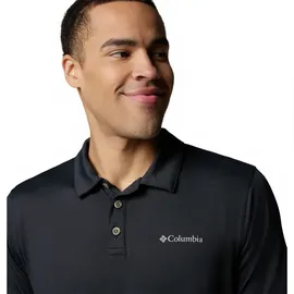 Columbia Tech TrailTM Utility Kurzarm-poloshirt - Black - L