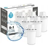 DAFI Classic Wasserfilterpatrone Weiß 6 Einheiten