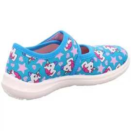 Beck M dchen Unicorn Slipper, Türkis, 25 EU