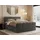 MKS Boxspringbett mit Bettkasten - grau - Maße (cm): B: 161 H: 110