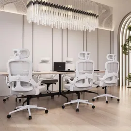 Diablo Chairs V-Light Netzstoff Hellgrau