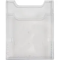 Exacompta Wandprospekthalter 65058D A5 hoch 1Fach transparent