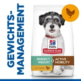 Hill's Perfect Weight & Active Mobility Adult Small & Mini mit Huhn 2 x 6 kg