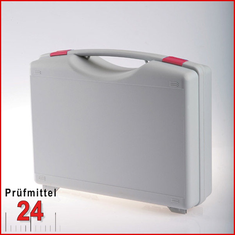 Kunststoffkoffer mit Noppenschaumeinlage PM24 ENYPack 2017 Grau Außenmaße L/B/H: 450 x 360 x 106 mm