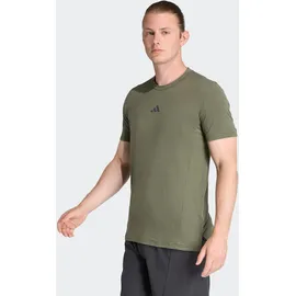 adidas Herren Shirt Designed for Training Workout, Größe XXL in Grün NGTCAR