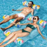 Luftmatratze Pool Wasser Spielzeug Schwimmmatte Wasserhängematte pool Zubehör