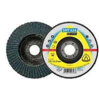 KLINGSPOR SMT 624 Schleifmopteller, 150 x 22,23 mm Korn